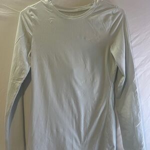 Derek Heart Long-Sleeve Crew Neck Shirt - Mint Green